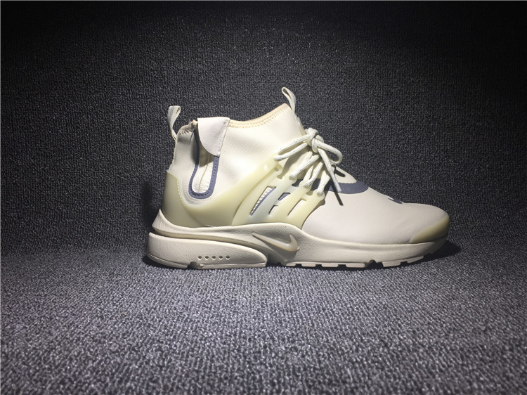 Nike Air Presto Mid Utility All White Shoes