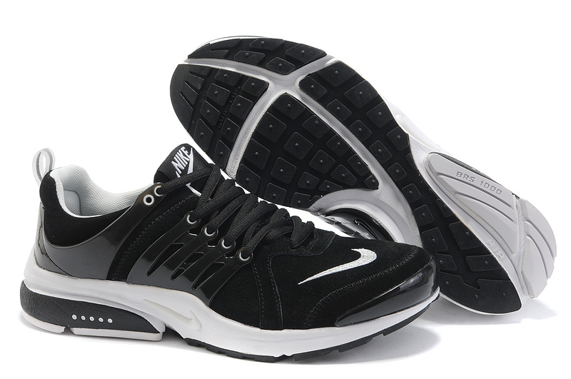 Nike Air Presto Suede Black White Shoes