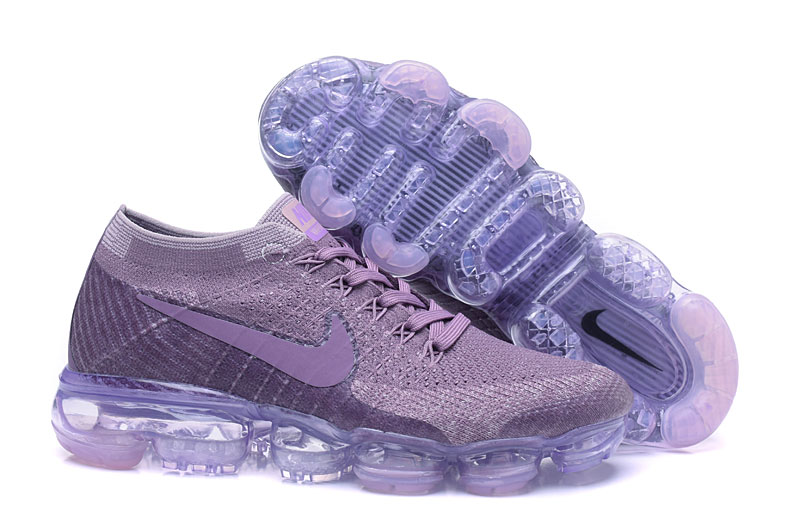 2017 Nike Air VaporMax Flyknit Light Purple Ice Sole