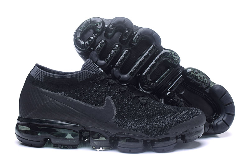 2017 Nike Air VaporMax 2018 Flyknit All Black