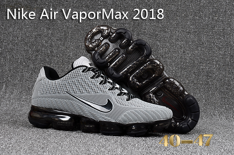 2017 Nike Air VaporMax 2018 Grey Black