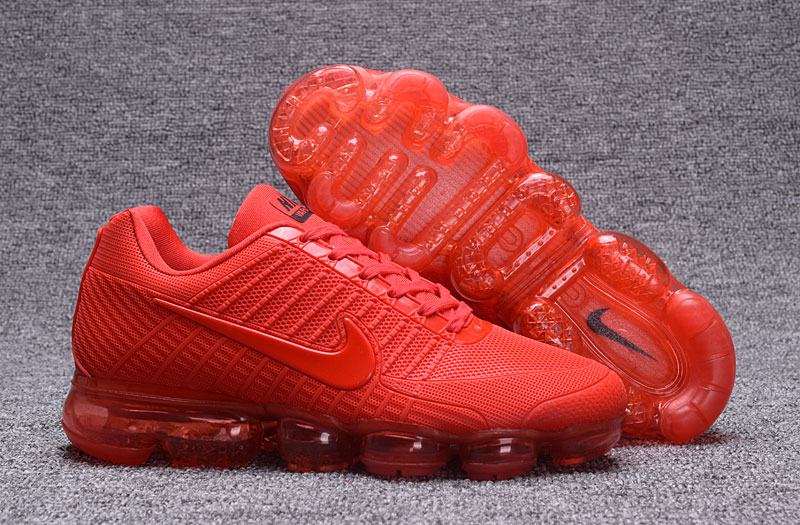 2017 Nike Air VaporMax Flyknit All Red - Click Image to Close