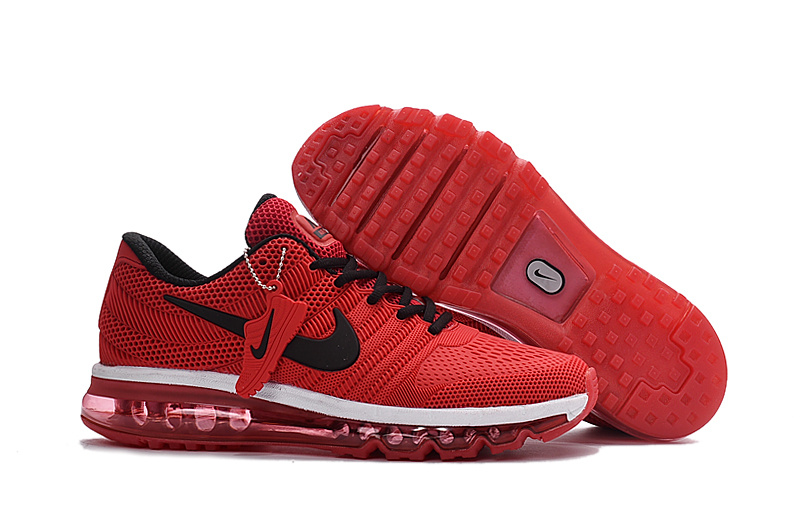 Nike Air max 2017 Red Black White Shoes