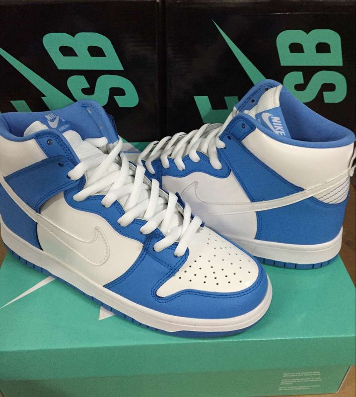 Nike Dunk High North Carolina Blue Shoes