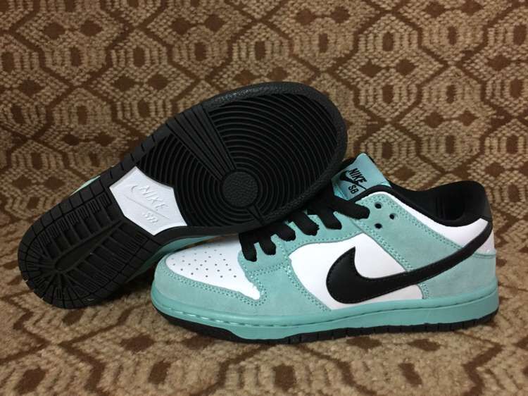 Nike Dunk SB Low Ice Blue White Black Shoes