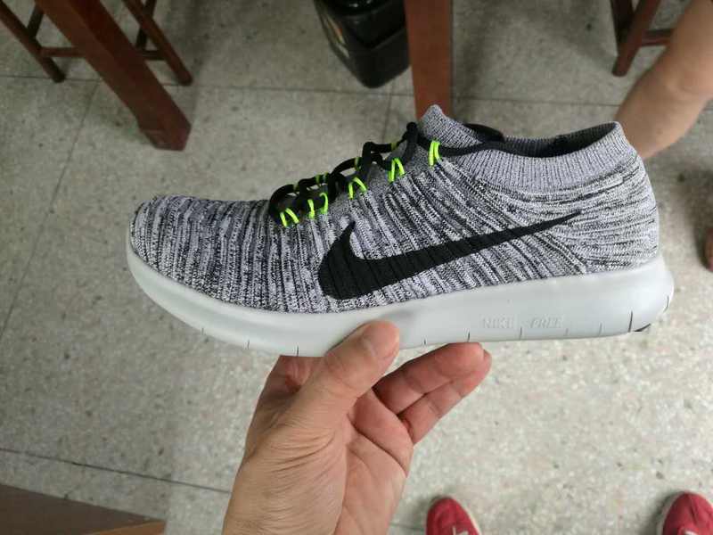 Nike Free Flyknit 3.0 Grey Black Shoes