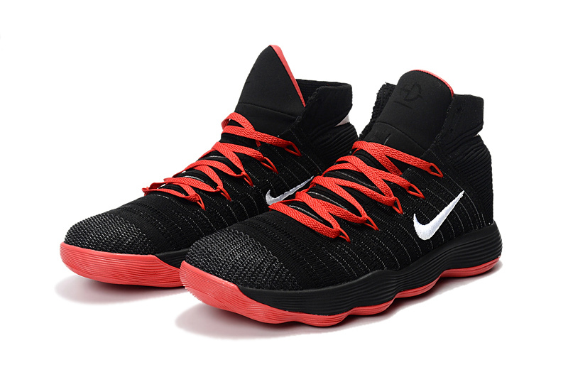 Nike Hyperdunk 2017 Flyknit Black Red Shoes