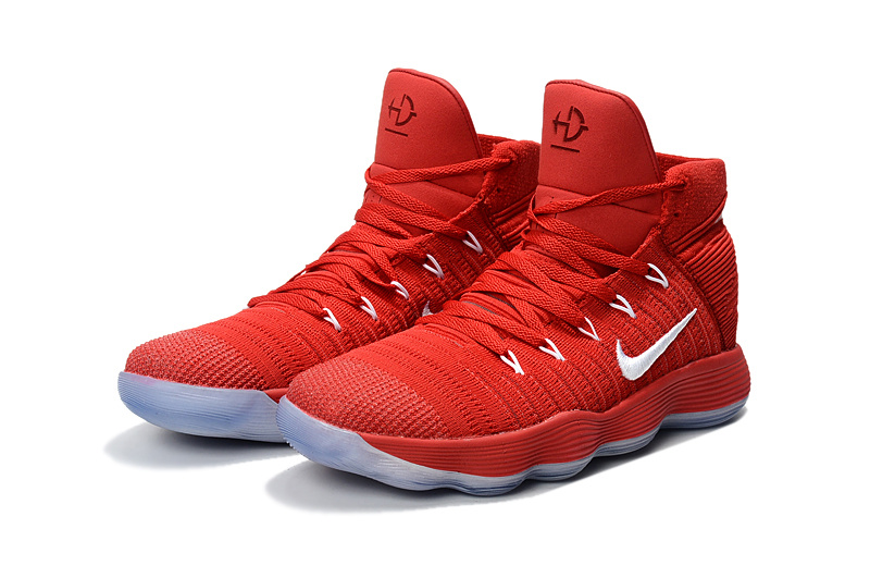 Nike Hyperdunk 2017 Flyknit Red White Shoes