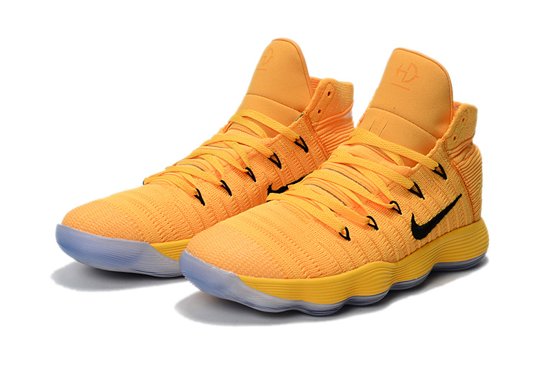 Nike Hyperdunk 2017 Flyknit Yellow Black Shoes