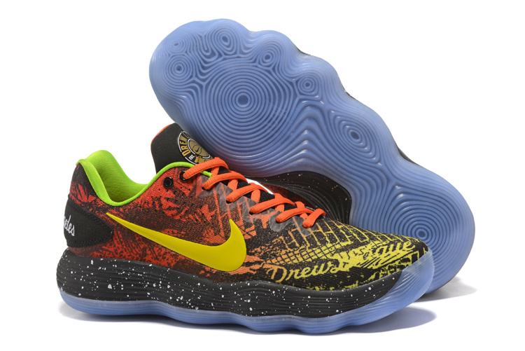 Nike Hyperdunk 2017 Los Angeles Red Yellow Black Shoes