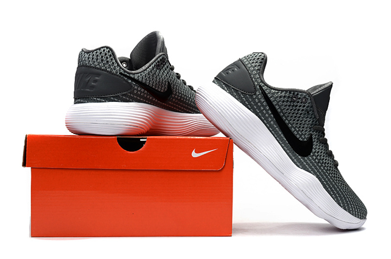 Nike Hyperdunk 2017 Low Grey Black White Shoes