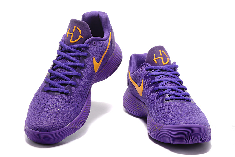 Nike Hyperdunk 2017 Purple Yellow Shoes