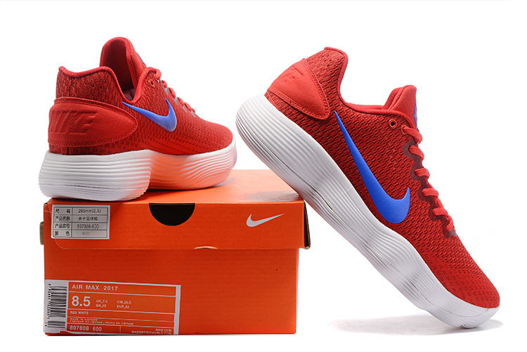 Nike Hyperdunk 2017 Red Blue White Shoes