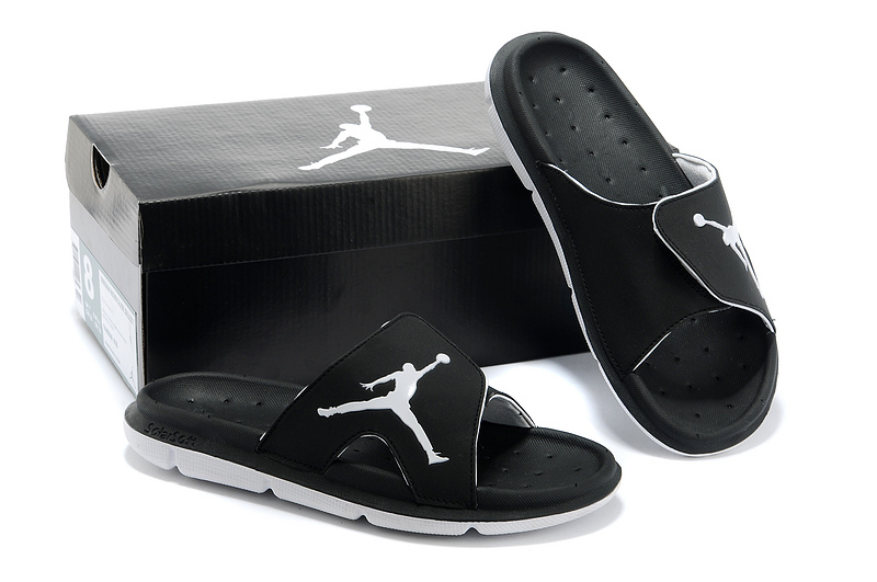 Nike Jordan Massage Hydro Black White Sandal