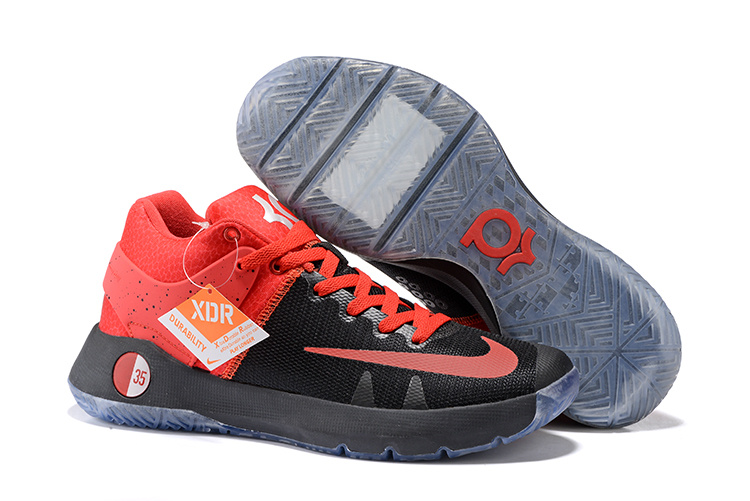 Nike KD Trey IV Black Red Shoes