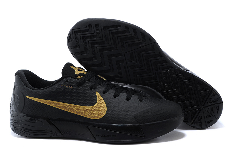 kd shoes black and gold