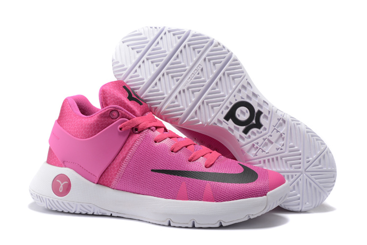 Nike KD Trey 5 IV Premium Pink White Black Shoes