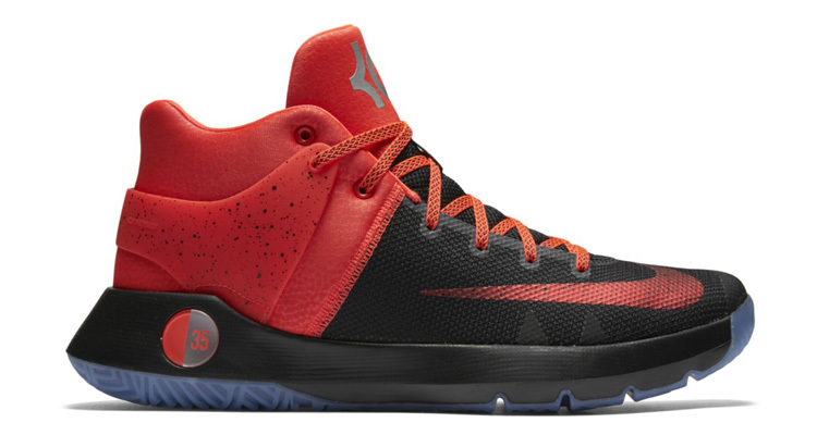 Nike KD Trey 5 IV Premium Red Black Shoes