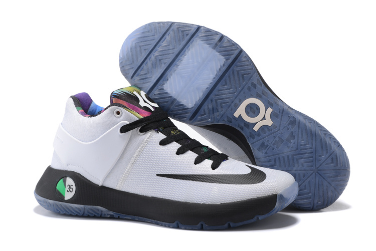Nike KD Trey 5 IV Premium White Black Shoes
