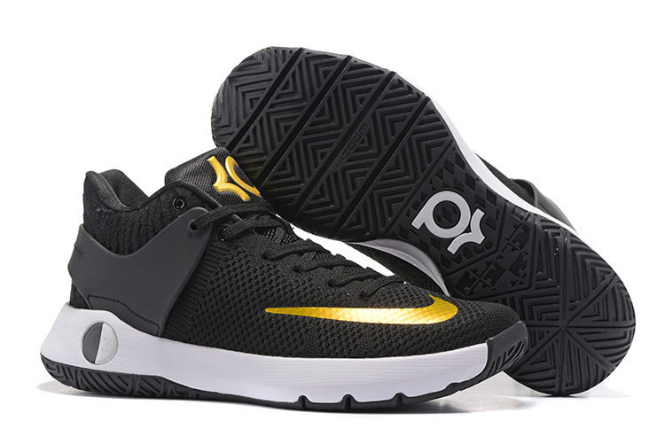 Nike KD Trey V Flywire Black Gold Shoes