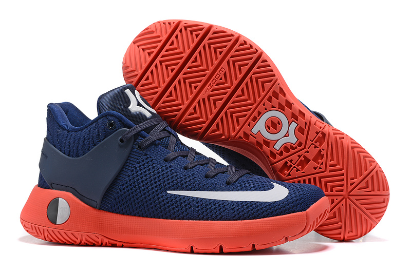 Nike KD Trey V Flywire Blue Orange Shoes