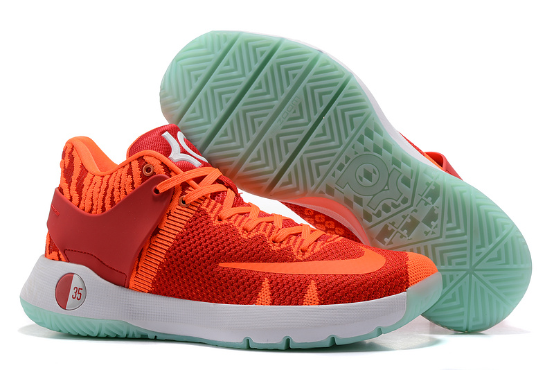 Nike KD Trey V Flywire Orange Red Shoes