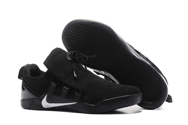 Nike Kobe 12 NXT All Black White Logo Shoes