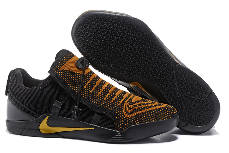 Nike Kobe 12 NXT Black Yellow Shoes