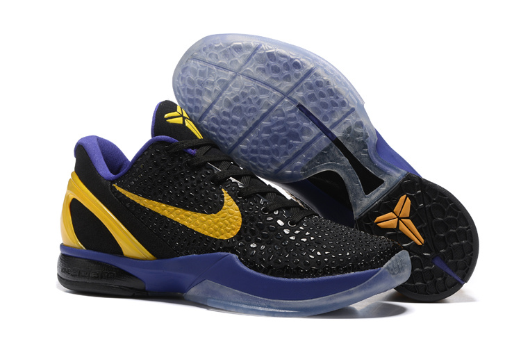 black and purple kobe shoes