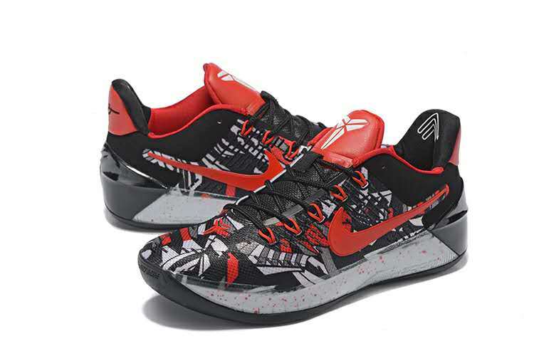Nike Kobe A.D Black Red White Shoes
