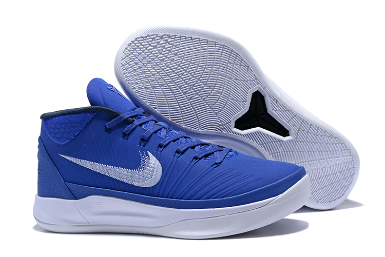 Nike Kobe A.D Mid Blue White Shoes