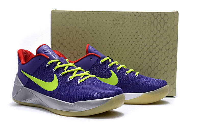 Nike Kobe Bryant 12 Purple Green Red Shoes