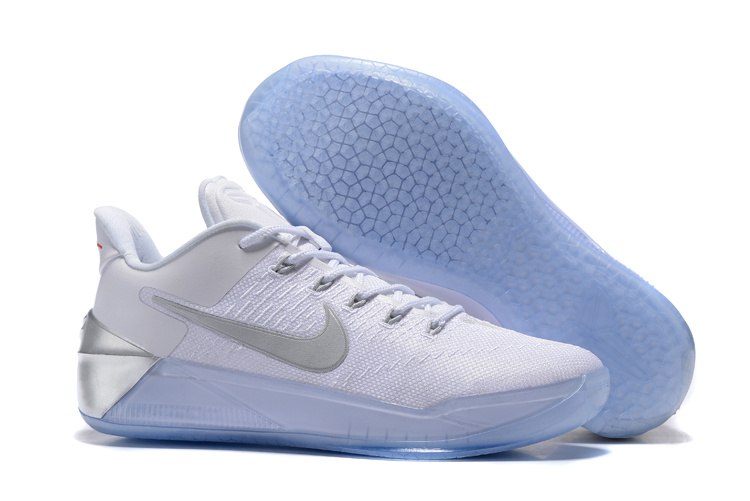 Nike Kobe Bryant 12 White Silver Shoes