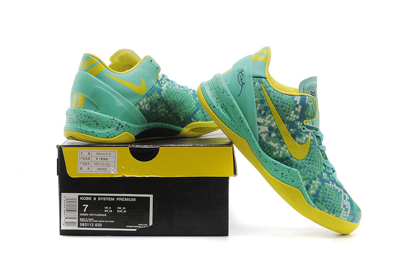kobe 8 green and yellow