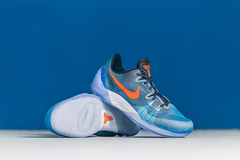 Nike Kobe Bryant Venomenon 5 Jade Blue Orange Shoes