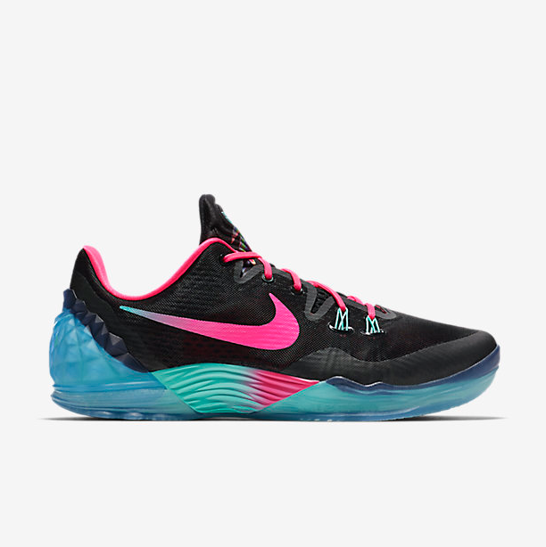 Nike Kobe Bryant Venomenon 5 South Beach Black Red Blue Shoes