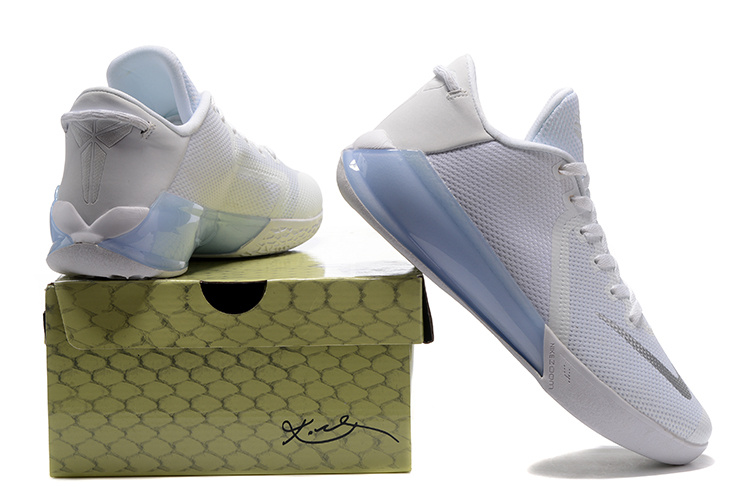 nike white and light blue sneakers