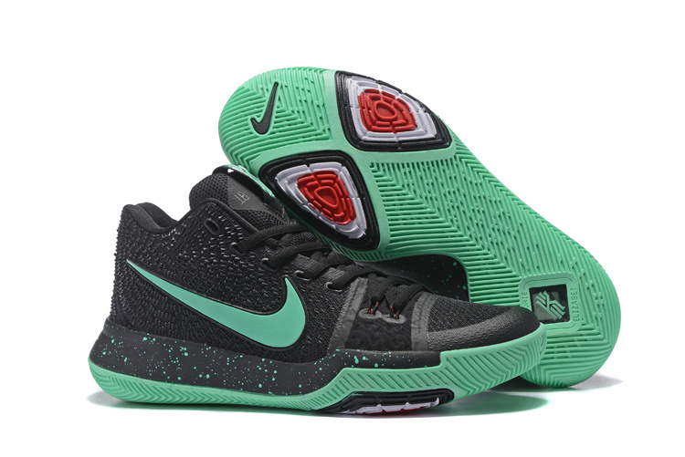 Nike Kyrie 3 Black Green Shoes