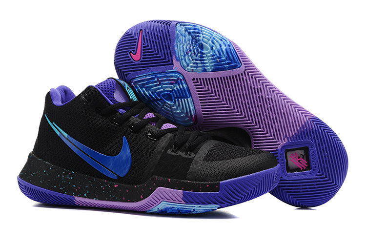 Nike Kyrie 3 Fantasy Hook Black Purple Shoes