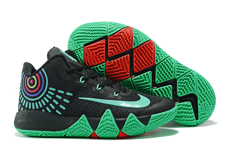 Nike Kyrie 4 Black Green Shoes