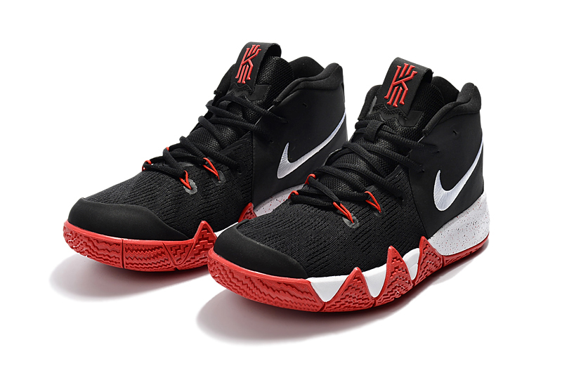 Nike Kyrie 4 Black Red White Shoes