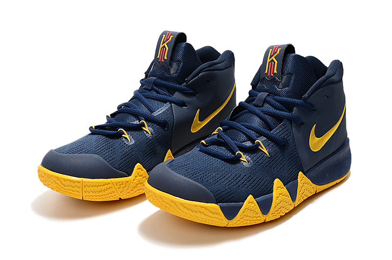 kyrie irving shoes yellow and blue