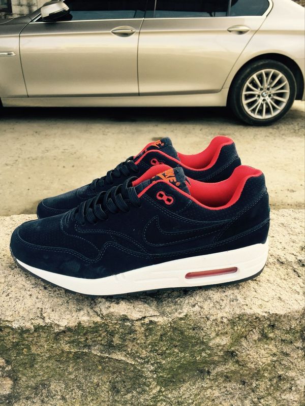 Nike LAB Air Max 1 Black Red White Shoes