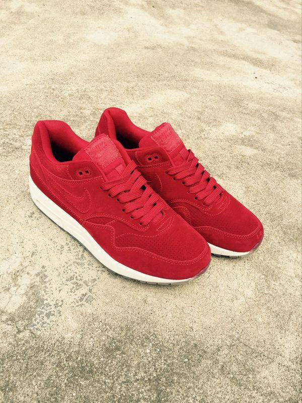 Nike LAB Air Max 1 Deluxe Red White Shoes