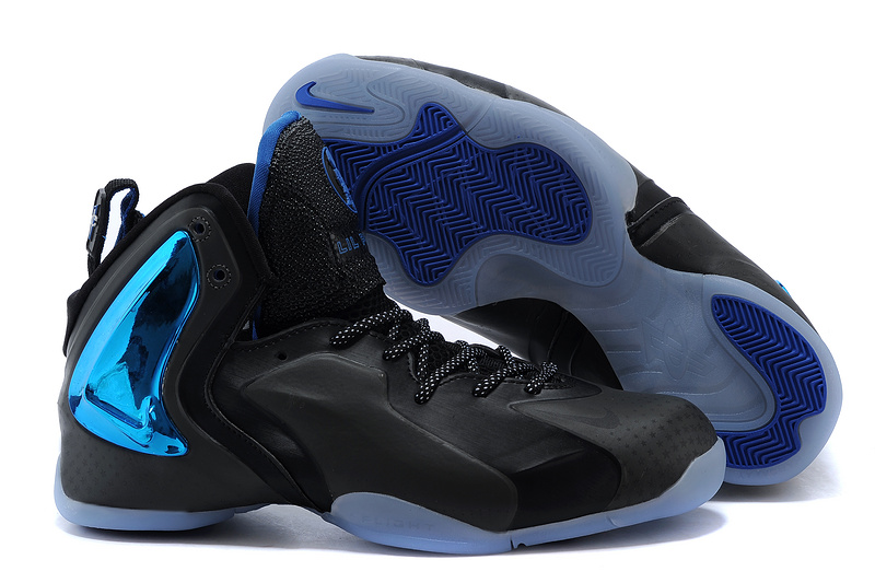 Nike LIL Penny Hardaway Black Blue Shoes