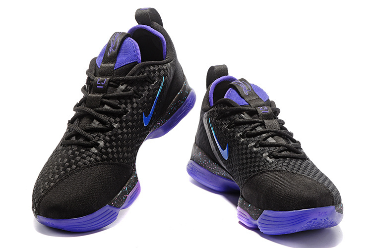 purple and black lebron