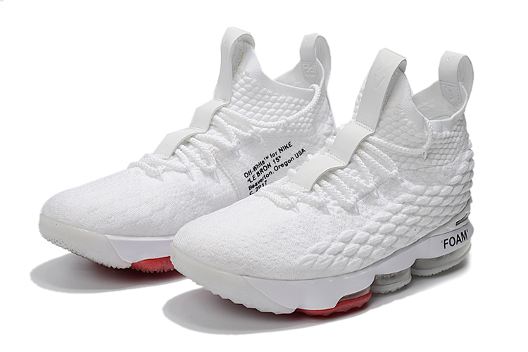 lebron james white shoes