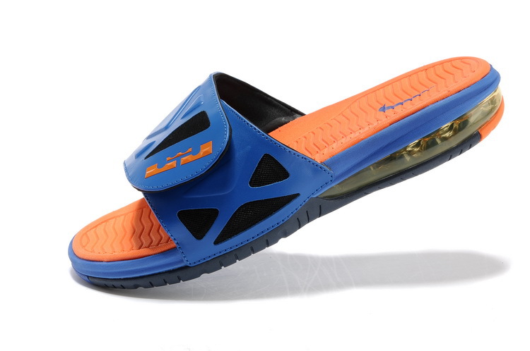 Nike Lebron James Hydro 10 Air Cushion Blue Orange Sandal