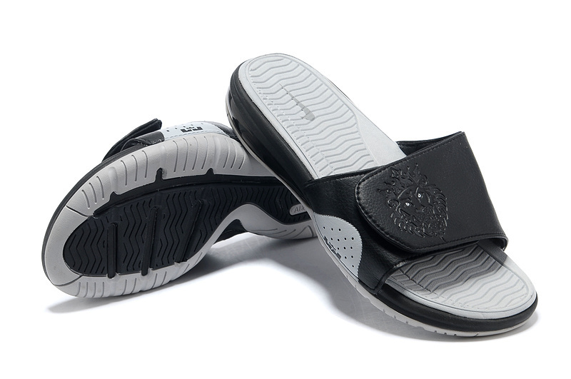 Nike Lebron James Hydro 9 Black Grey Sandal