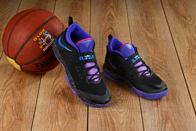 Nike Lebron Ambassador X Black Purple Shoes